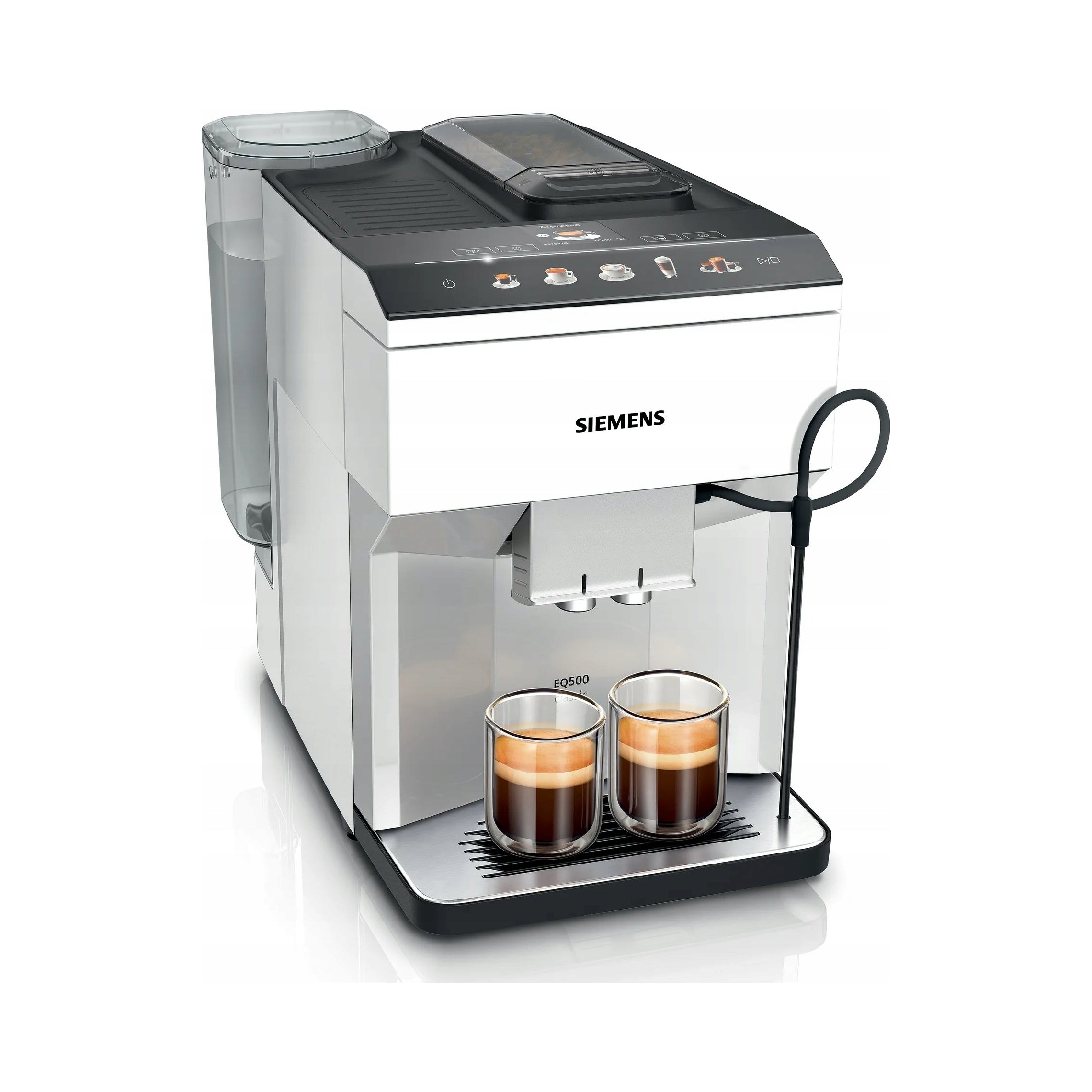 Espresso machine Siemens EQ.500 TP515R02 white 15 bar ceramic grinder