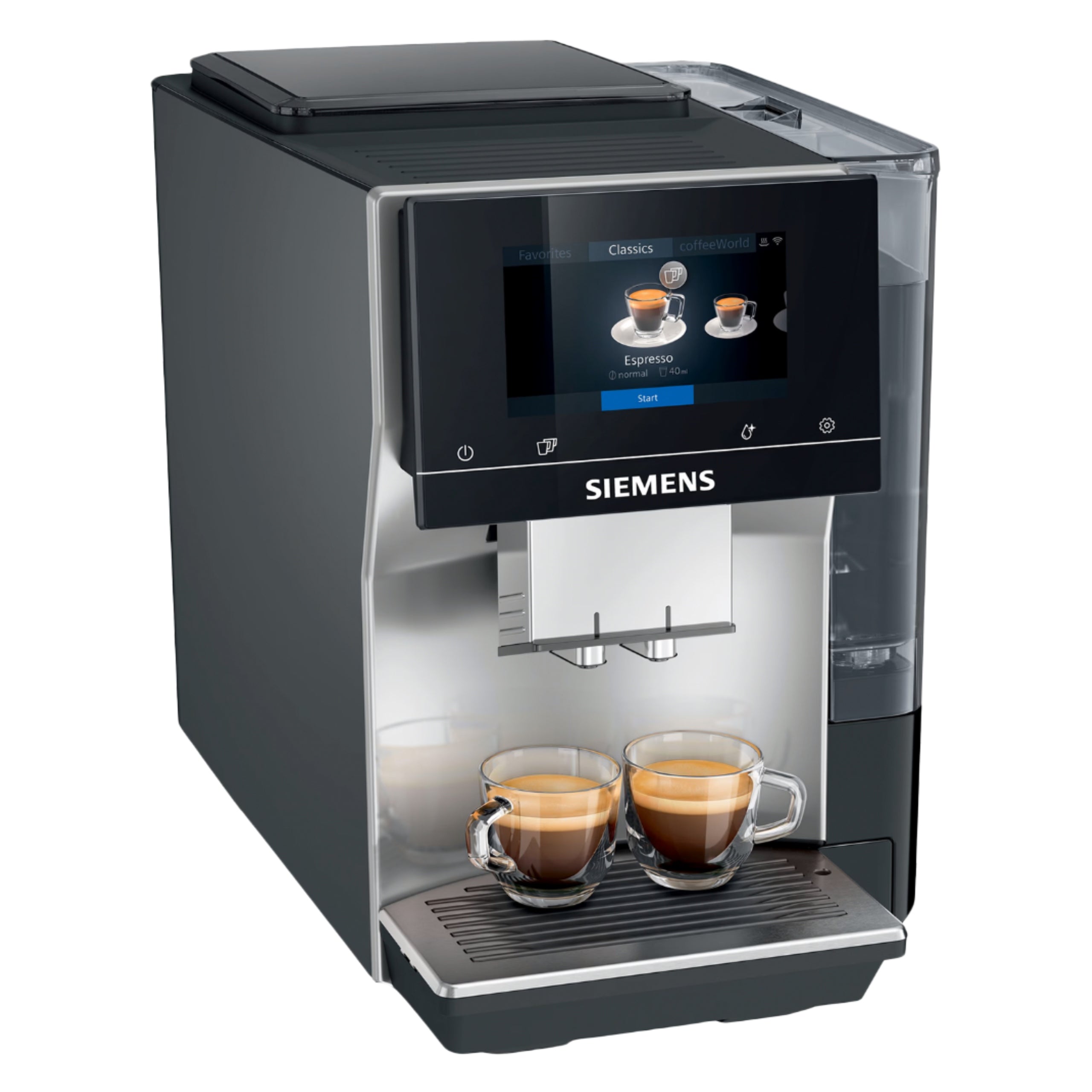 Espresso machine Siemens EQ700 TP715R07 Classic – stainless steel