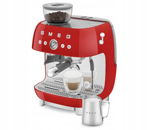 Espresso machine Smeg EGF03RDEU Kolbowy 1650W 2,4L 20 bar Red