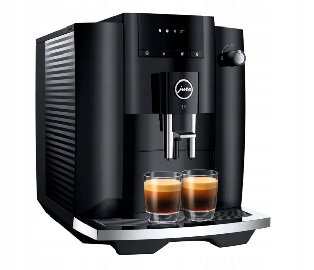 Espresso machine automatic Jura E4 Piano Black 15 bar 1450W Manufacturer code 15435