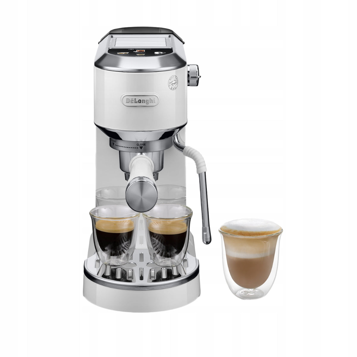 Espresso machine flask DeLonghi Dedica Duo EC890.WI 15 BAR white Brand De'Longhi