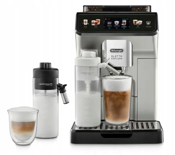 Espresso machine for coffee DeLonghi Eletta Explore ECAM450.55S Thermoblock