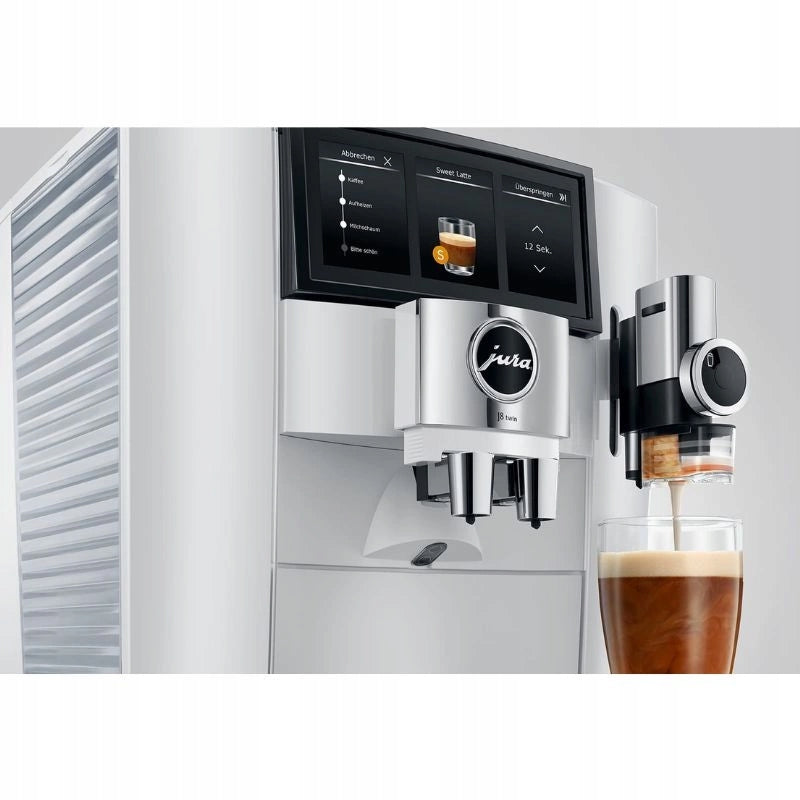 Espresso machine for coffee JURA J8 Twin Diamond White (EA) - 15594 Model J8 Twin Diamond White