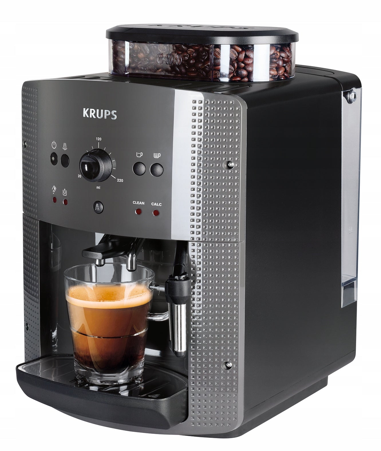 Espresso machine for coffee KRUPS EA810B 15 bar automatic with grinder Manufacturer code EA810B70