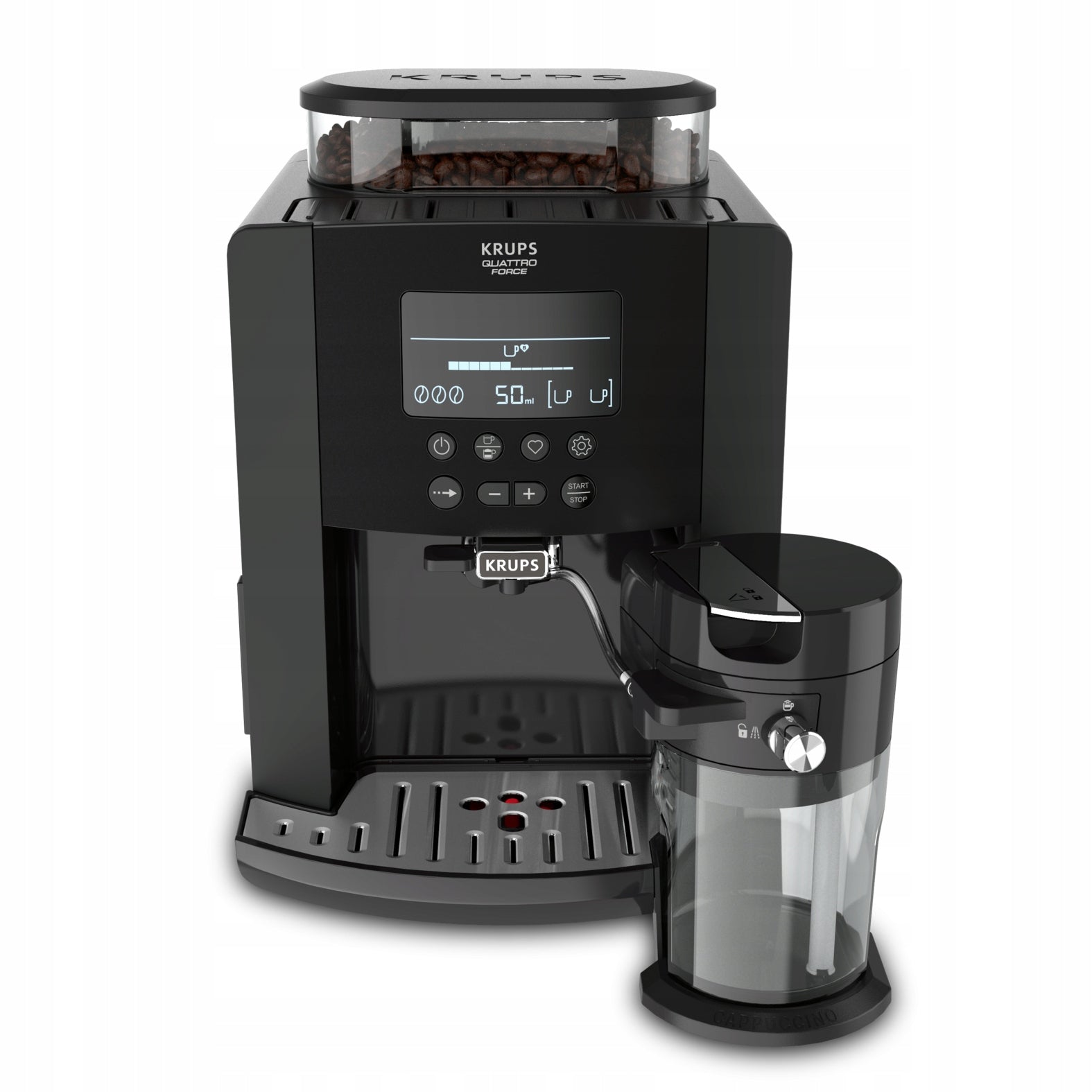 Espresso machine for coffee KRUPS EA819N10 15 bar Manufacturer code EA819N10
