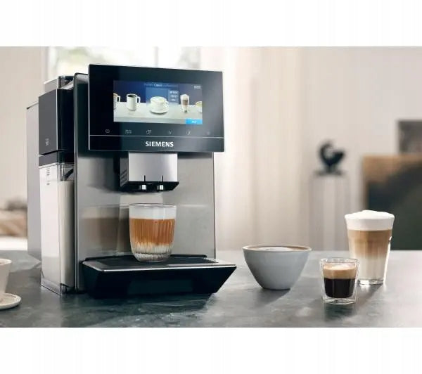 Espresso machine for coffee Siemens TQ907RZ3 1500W 19 bar Silver Packaging status original