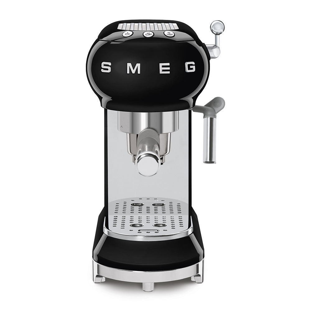 Espresso machine for coffee Smeg ECF02BLEU 1350W 15 bar Kolbowy Black Manufacturer code 287166846