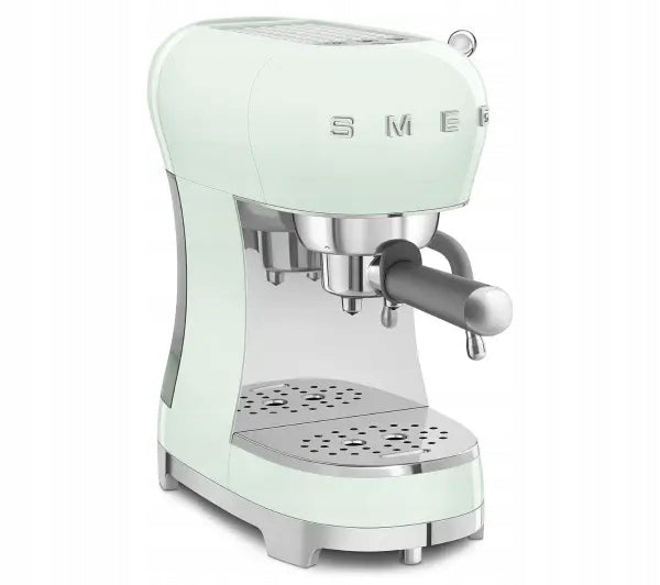 Espresso machine for coffee Smeg ECF02PGEU Kolbowy 1350W Green Brand Smeg