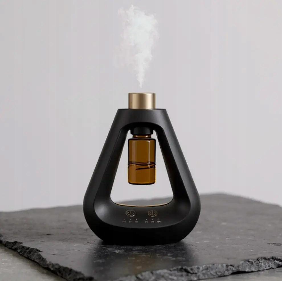 Essential Oil Nebulizer Diffuser Anhydrous Triangle Black Type aromatizer