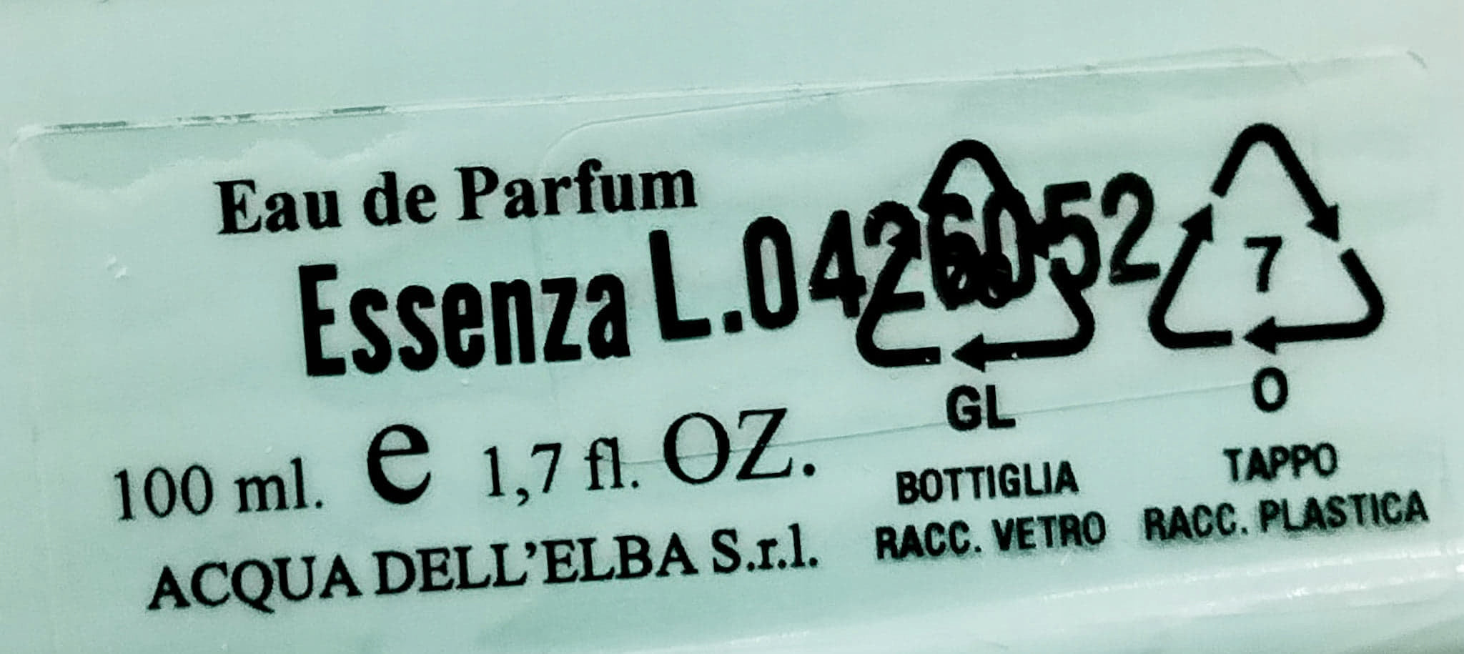 Essenza Uomo Perfumed Eau De Toilette EDP Packaging volume 100 ml