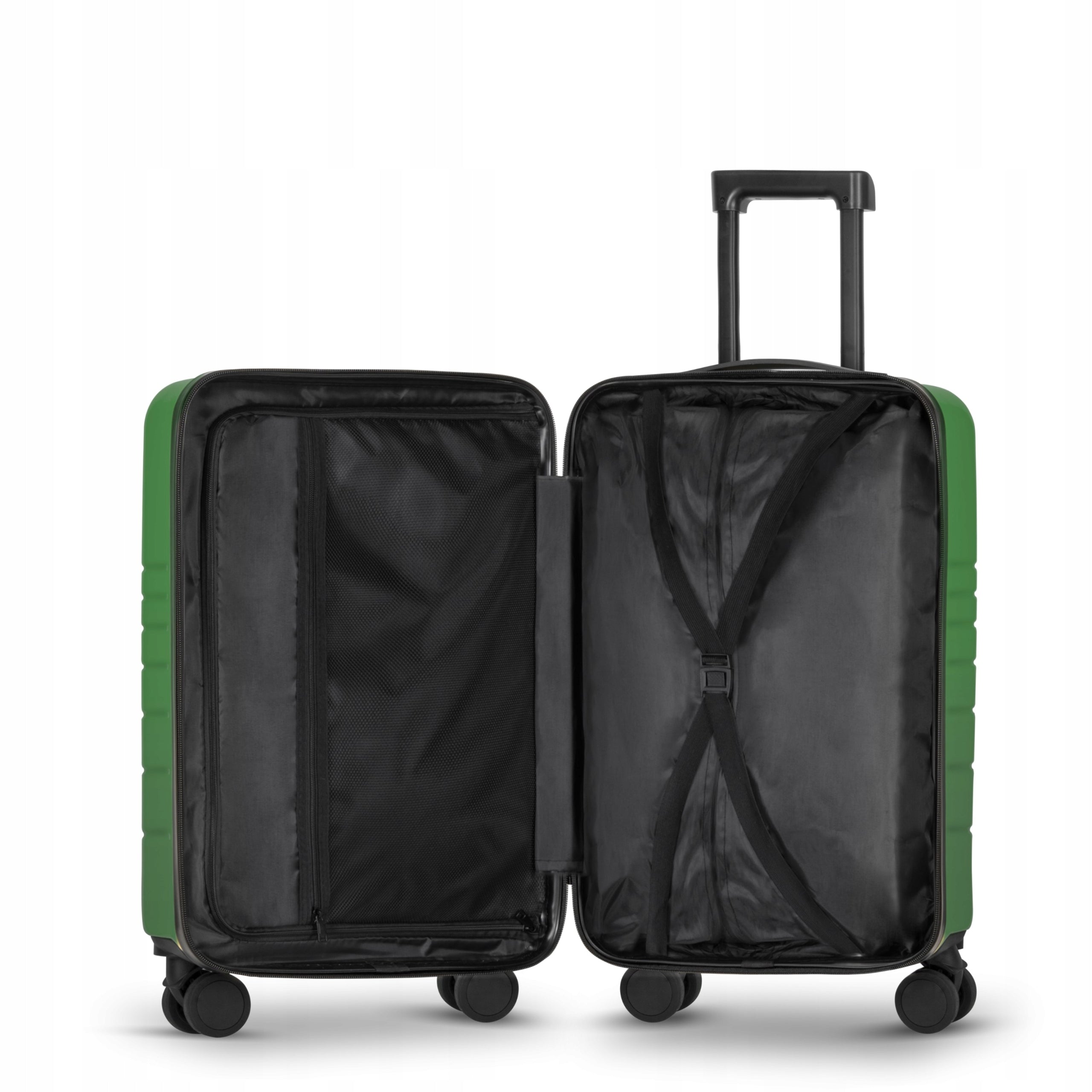 Eternitive E1 Cabin Travel Suitcase S ABS Phone Holder Mug Green Width (longer edge) 34 cm