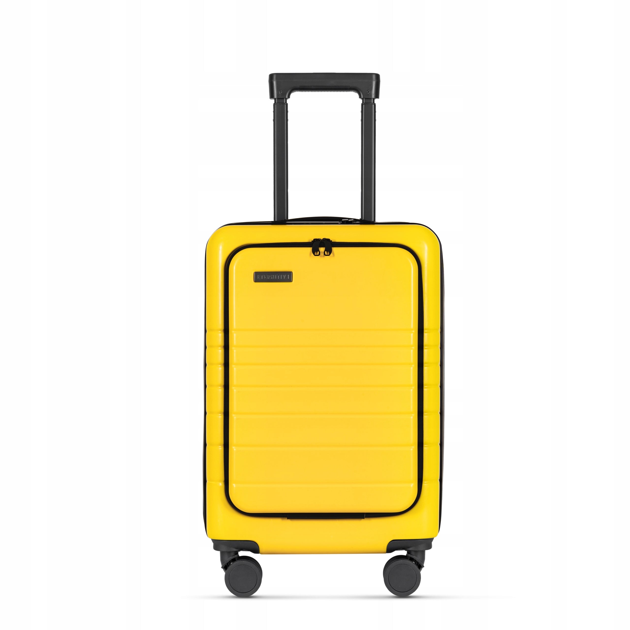Eternitive E1 Cabin Travel Suitcase S ABS Phone Holder Mug Yellow