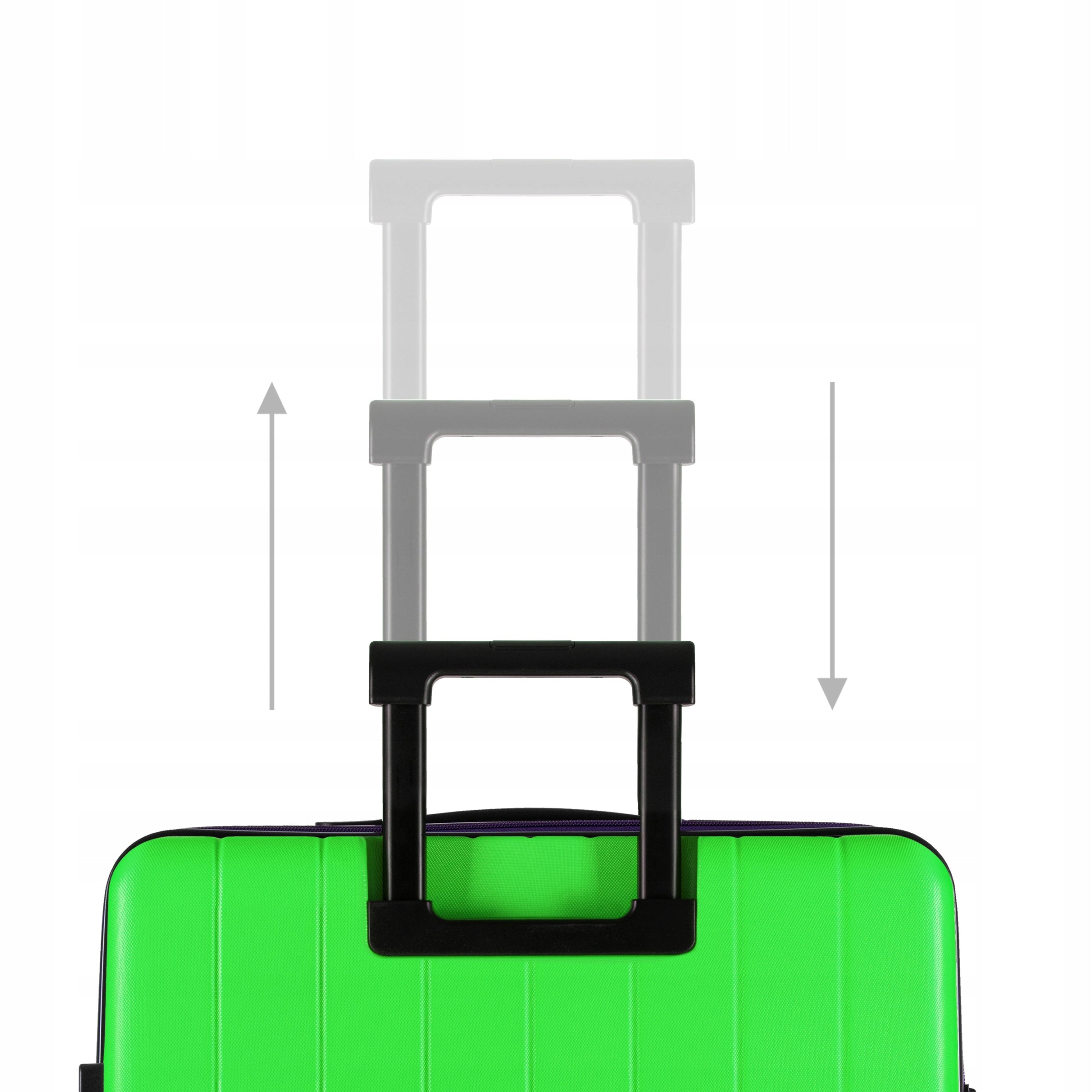 Eternitive JOY Cabin case 54 cm matt ABS TSA lock Wheels 360° Green Height 55 cm