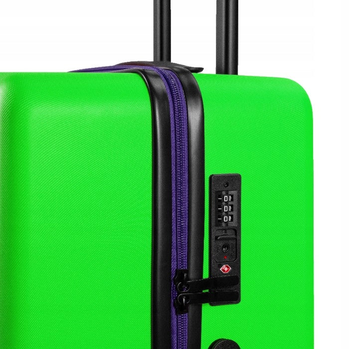 Eternitive JOY Cabin case 54 cm matt ABS TSA lock Wheels 360° Green Model JOY