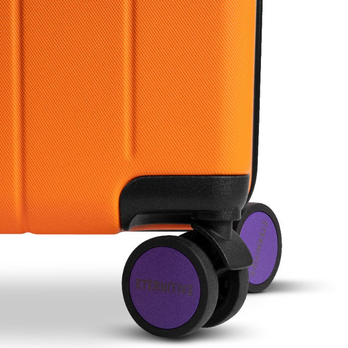 Eternitive JOY Cabin case 54 cm matt ABS Wheels 360° Orange Width (longer edge) 35 cm