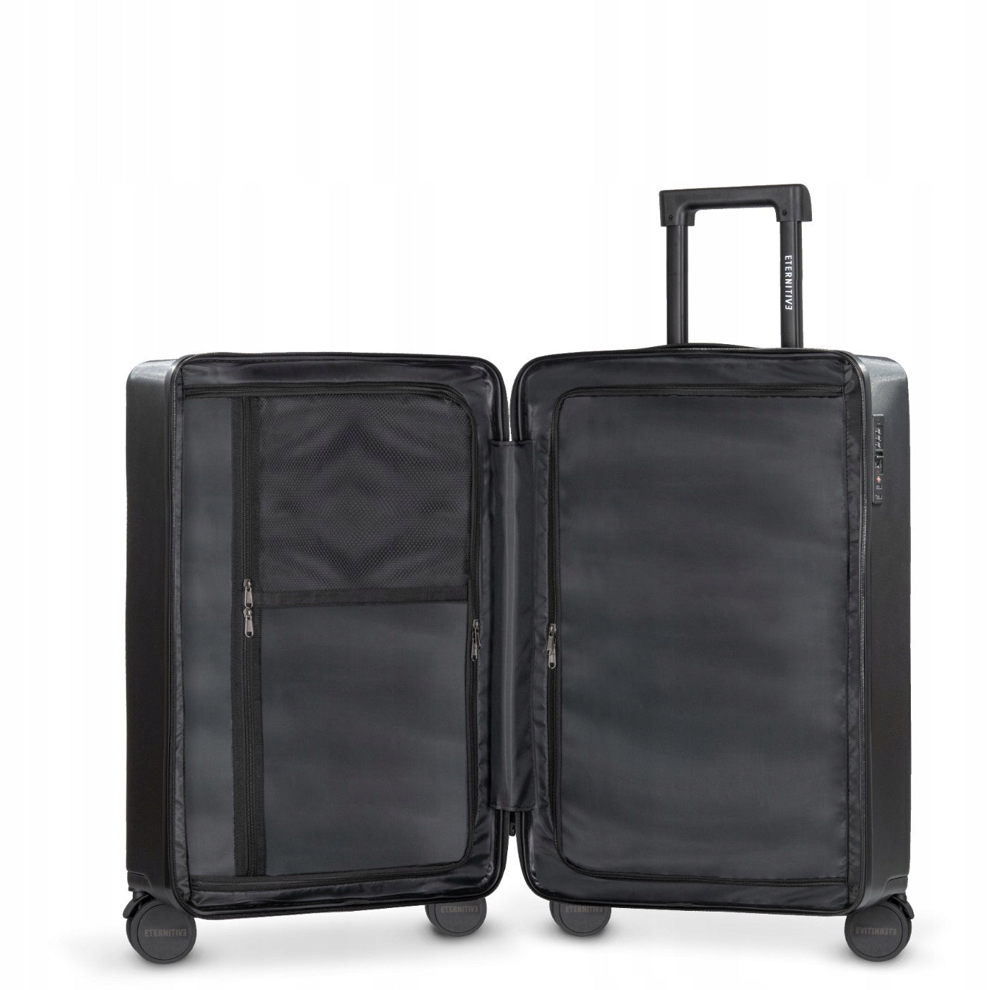 Eternitive JOY Cabin case 54 cm matt ABS lock TSA Wheels 360° Black Brand Eternitive
