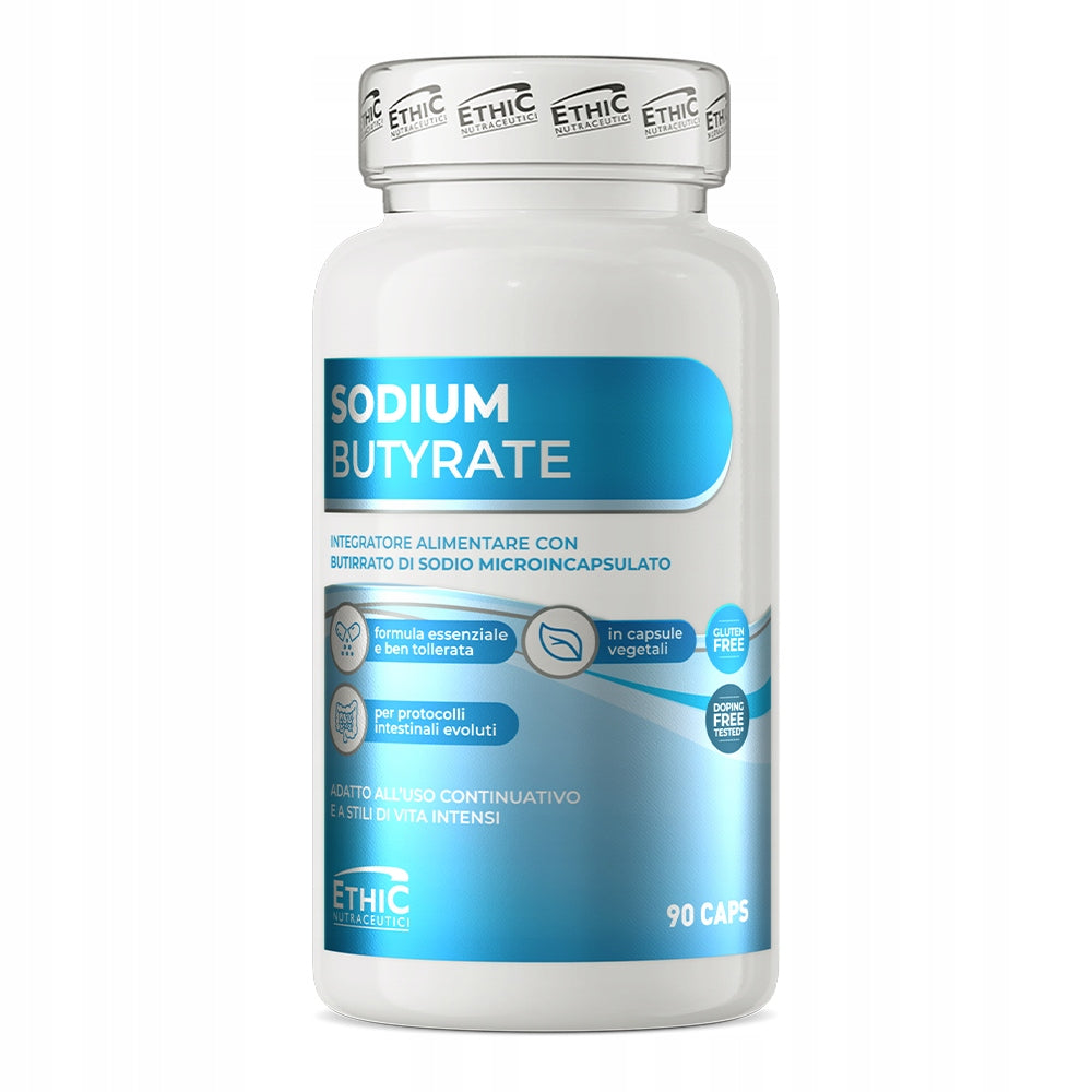 Ethic Nutraceutici Sodium Butyrate 90 capsules SODIUM BUTYRATE Intestinal constipation