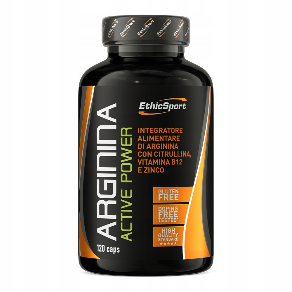 EthicSport Arginine Active Power 120 kap Performance Regeneration Immunity