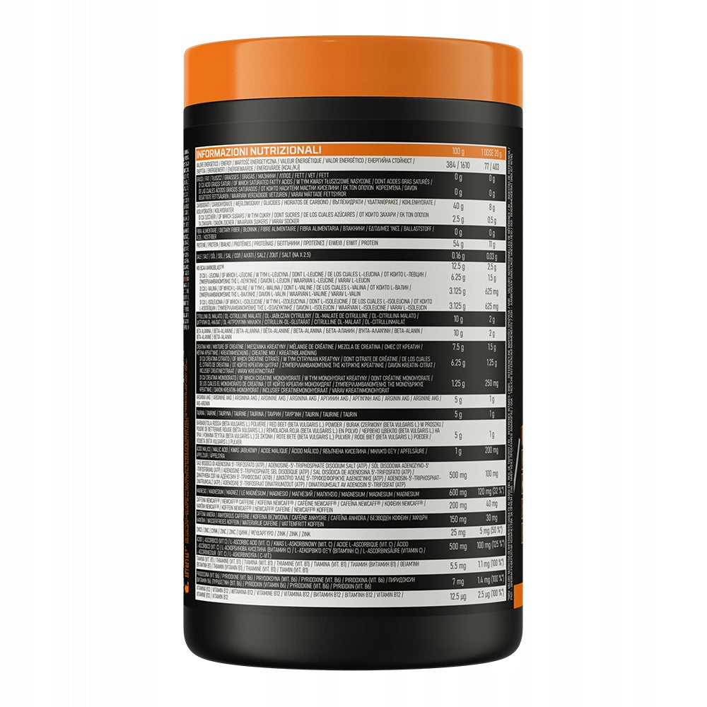 EthicSport Starter 1000 400 g Pre Workout Citrulline Caffeine Creatine BCAA Expiration date at least 1 year from the date of purchase