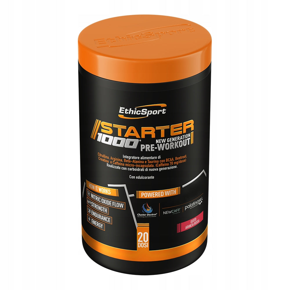 EthicSport Starter 1000 400 g Pre Workout Citrulline Caffeine Creatine BCAA Manufacturer code 8051764431618