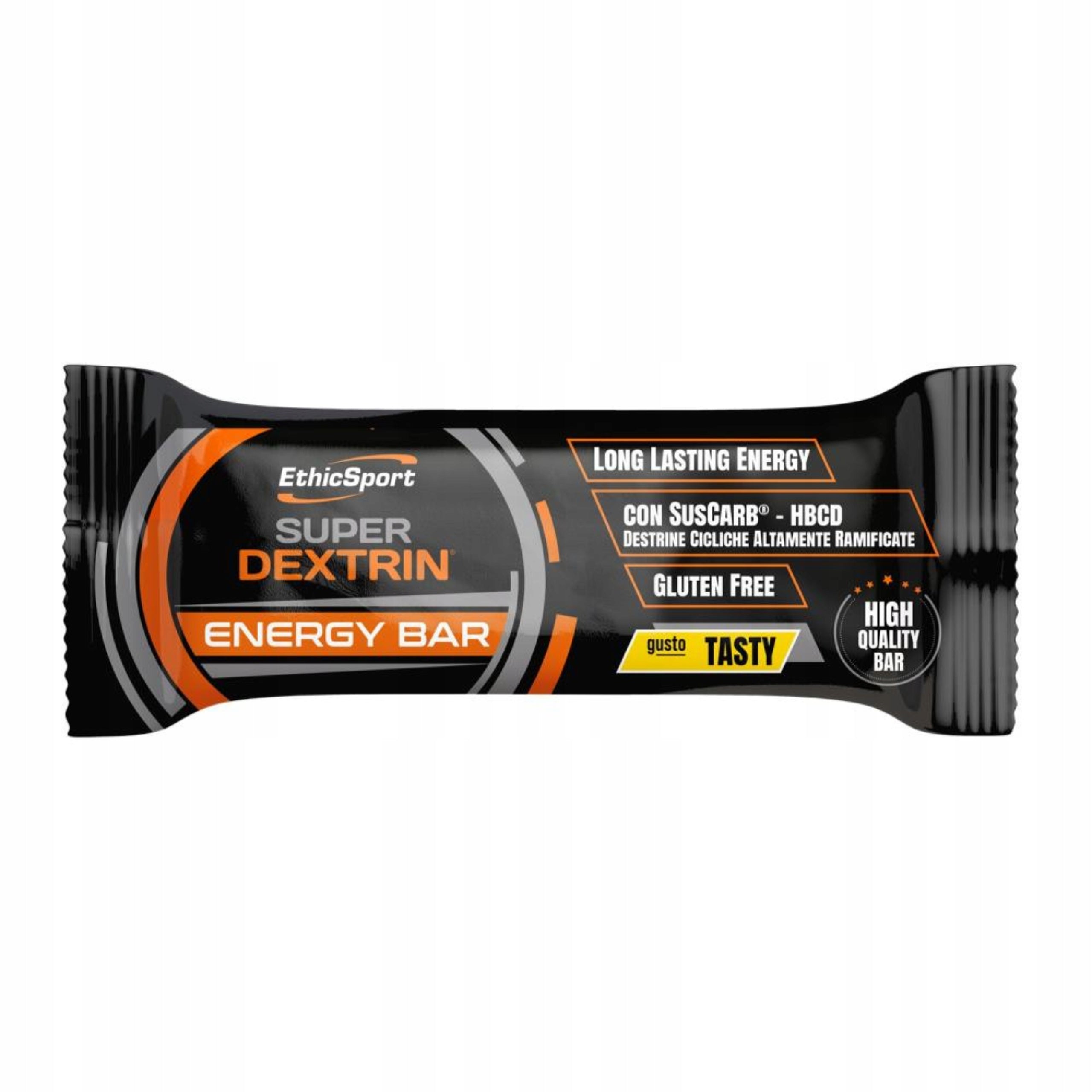 EthicSport Super Dextrin 45 g Gluten Free Energy Bar Tasty CARBO