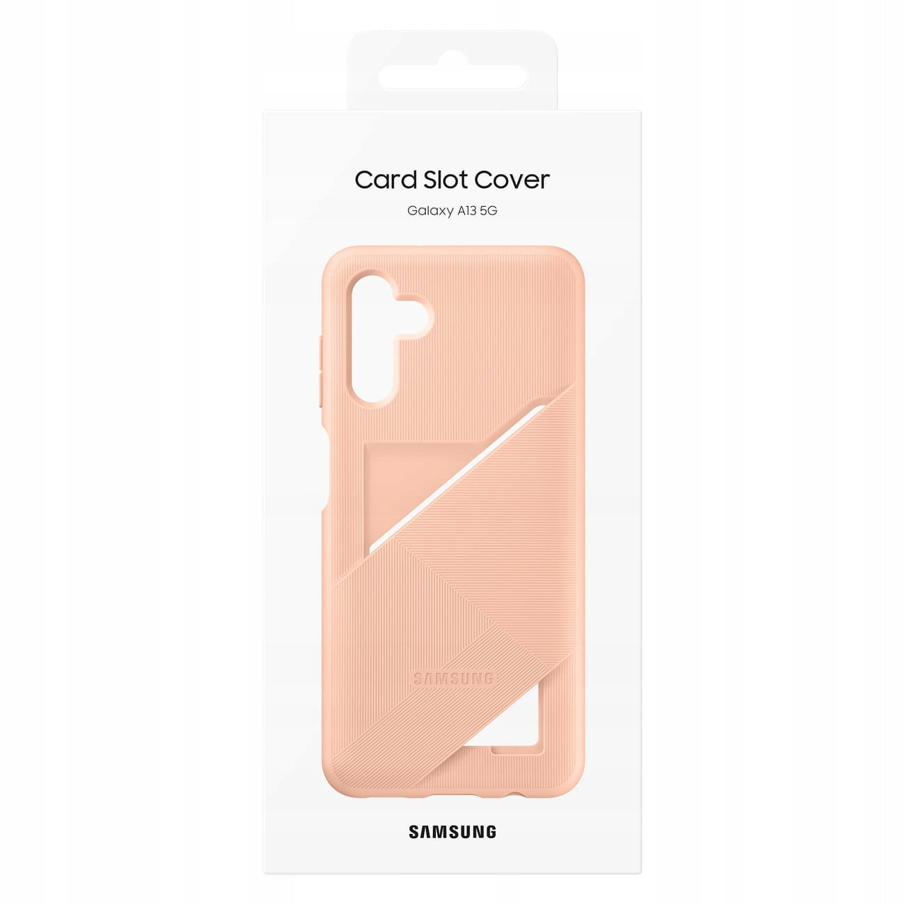 Samsung Hülle mit Kartenhalter für Samsung Galaxy A13 5G (EF-OA136TPEGWW), Pink