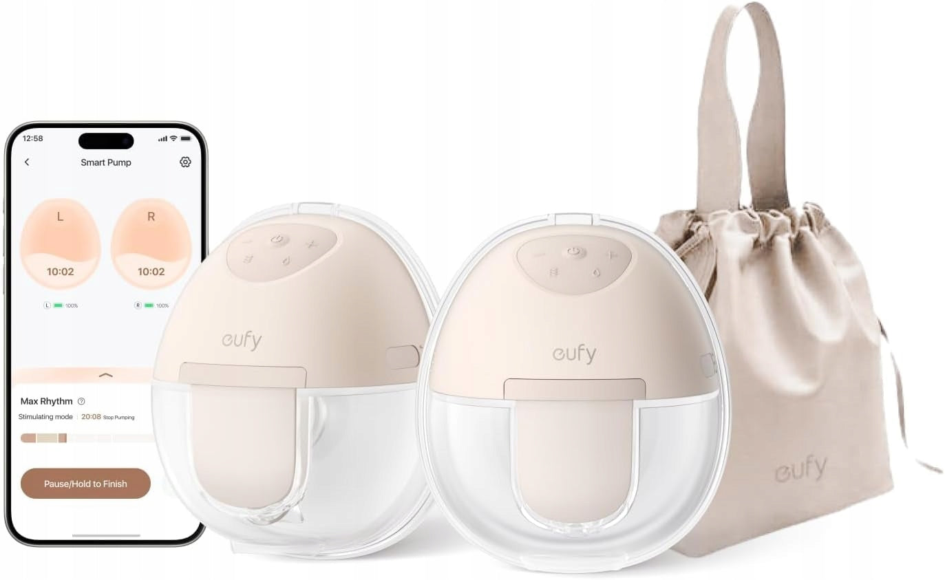 Eufy Electric Breast Pump E10 – Quiet, Touchless, Mobile