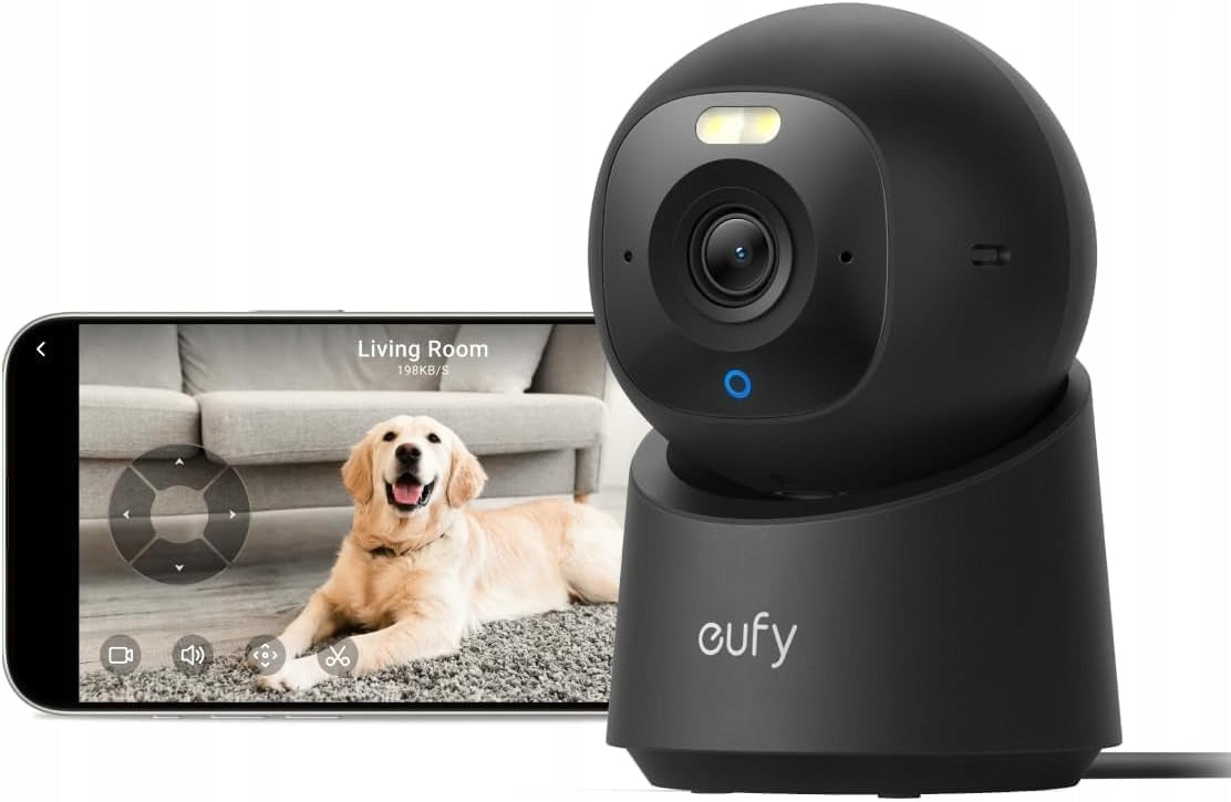 Eufy Indoor Cam E30 Black 4K Homekit