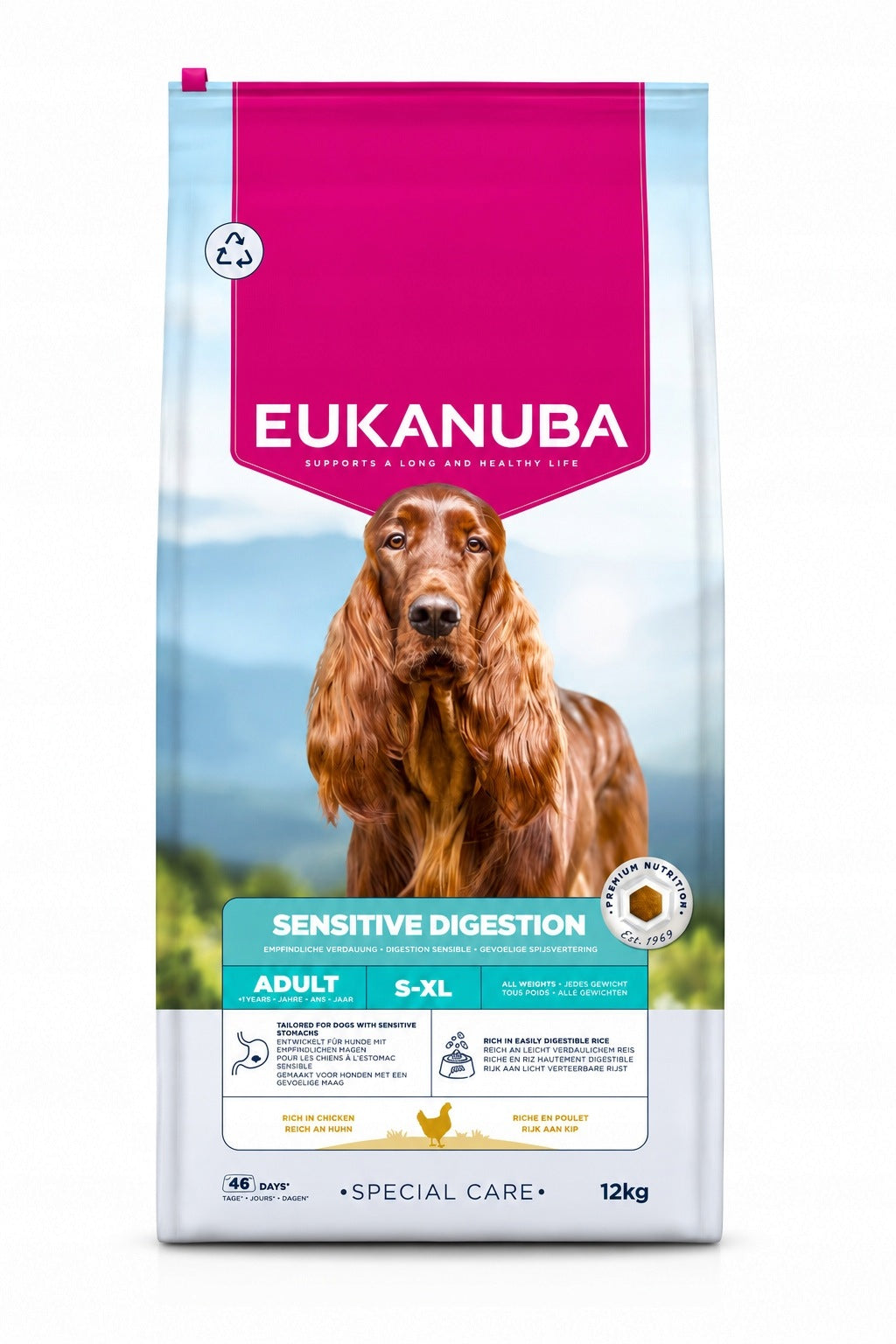 Eukanuba Special Care chicken 12kg dry dog food Manufacturer code 8710255196213,8710255172149