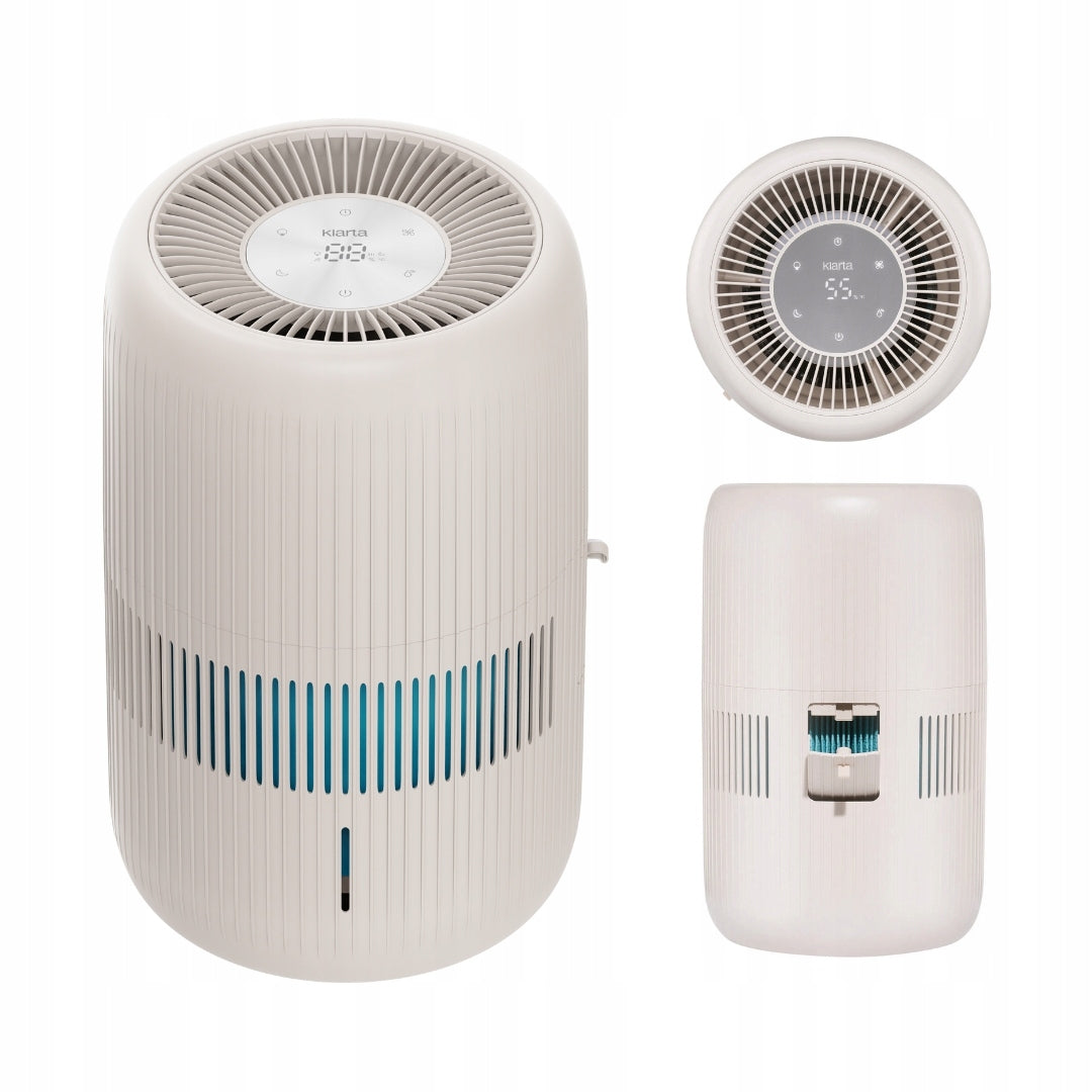 Evaporative humidifier KLARTA Humea Grande WiFi Beige LED 80m² 600 ml/h Manufacturer code KL-HU-0012