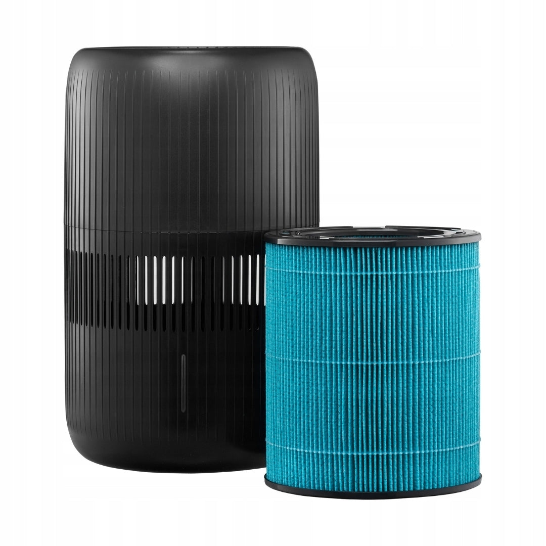 Evaporative humidifier Klarta HUMEA GRANDE Black LED 80m² 600 ml/h PZH Dominant color black
