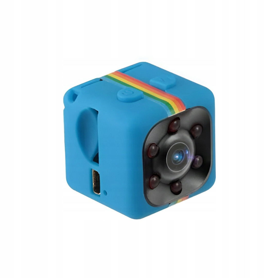 Eveon Qube X11 mini webkamera Full HD 1080P, modrá