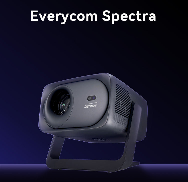Everycom Spectra LED Projector 1000 ISO/1400CVIA brightness 1920*1080P 4K Packaging status original
