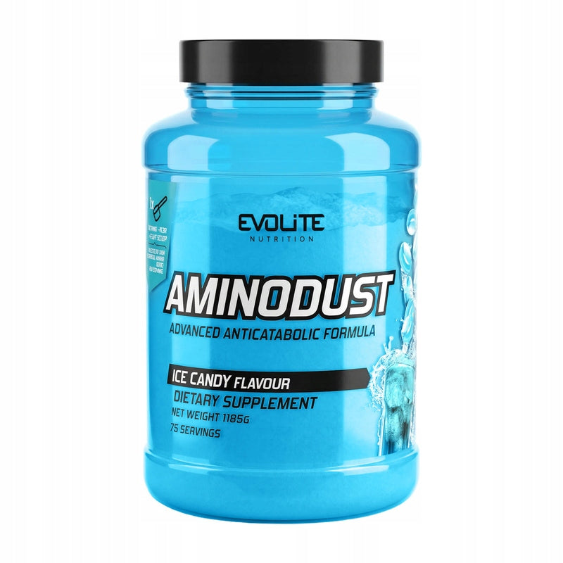 Evolite Aminodust 1185g Essential Amino Acids EAA BCAA Endogenous Packaging status original