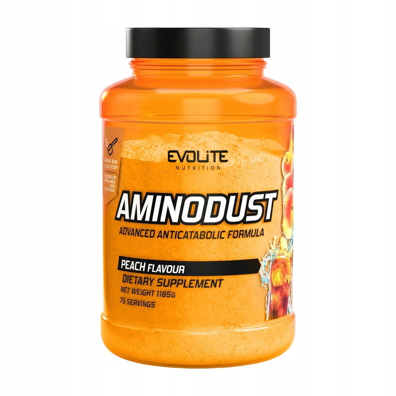 Evolite Aminodust 1185g Essential Amino Acids EAA BCAA Endogenous Packaging status original