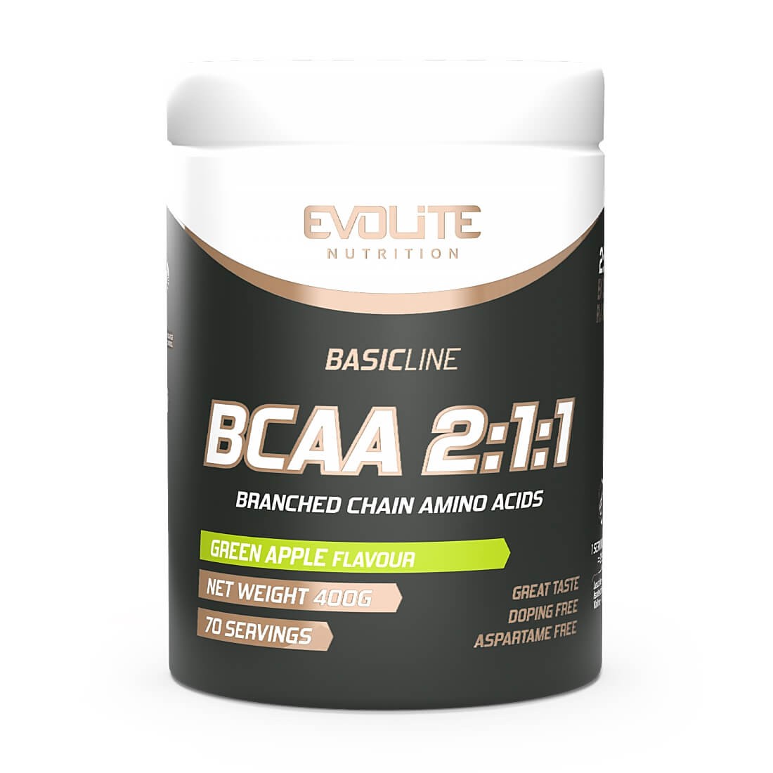 Evolite BCAA 2:1:1 400g green apple