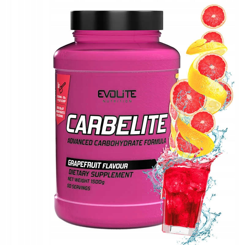 Evolite CarbElite carbohydrates carbo + electrolytes 1500g grapefruit