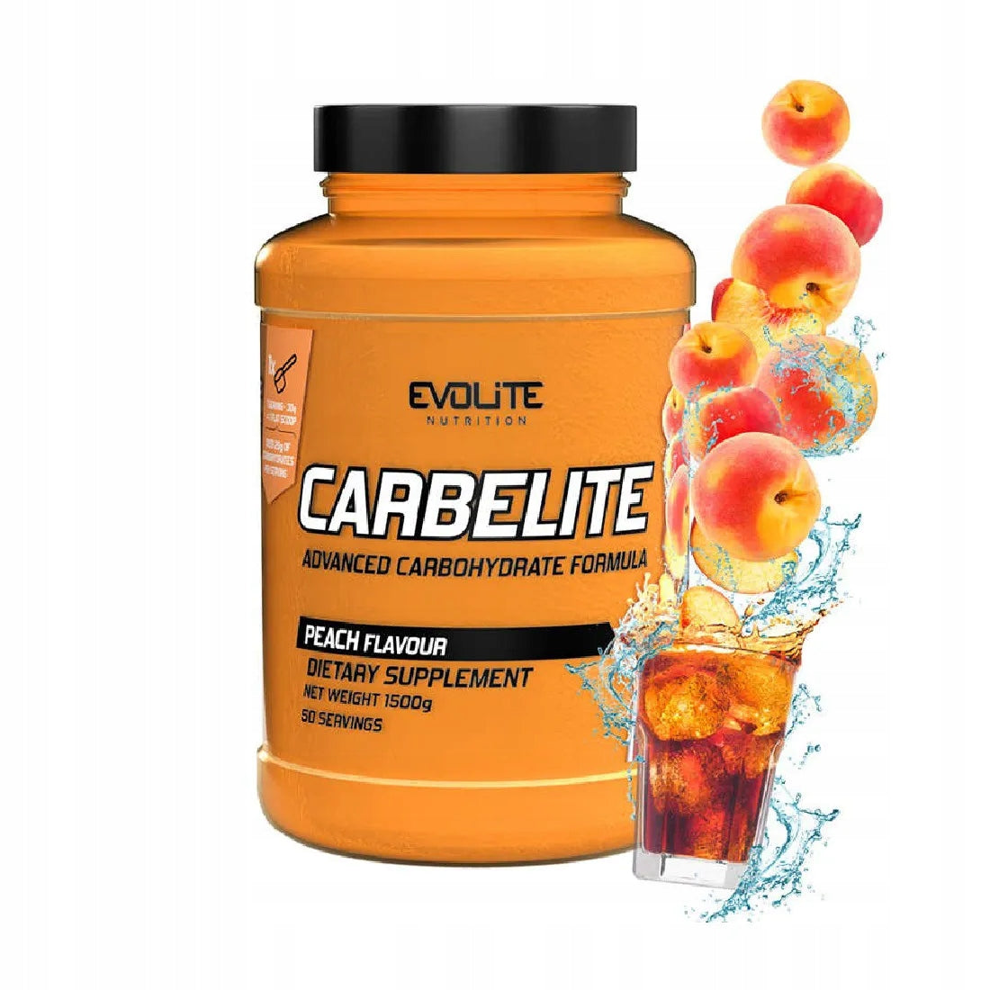 Evolite Carbelite 1500g Peach Expiration date at least 3 months from the date of purchase