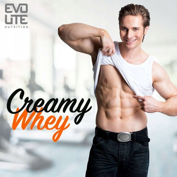 Evolite Creamy Whey 700g Apricot PROTEIN WPC Apricot Whey Concentrate Packaging status original