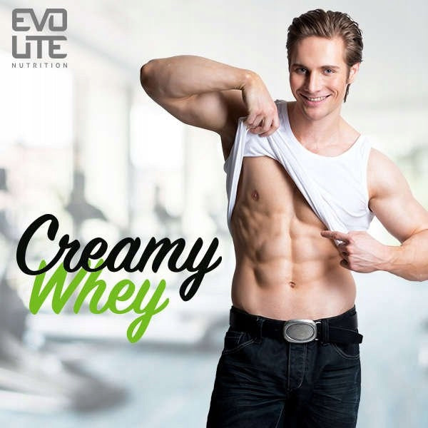 Evolite Creamy Whey 700g Pistachio PROTEIN WPC Concentrate Whey Pistachio Packaging status original