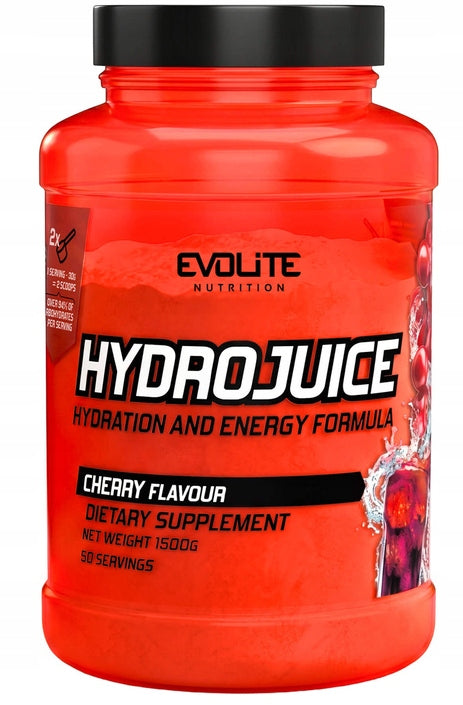 Evolite HYDROJUICE 1500g IZOTONIK Electrolytes and Vitamins Hydration Cherry
