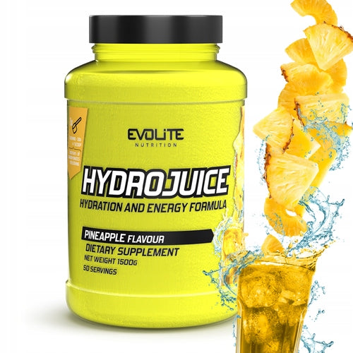 Evolite HYDROJUICE 1500g Pineapple ISOTONIC Electrolytes Hydration Pineapple