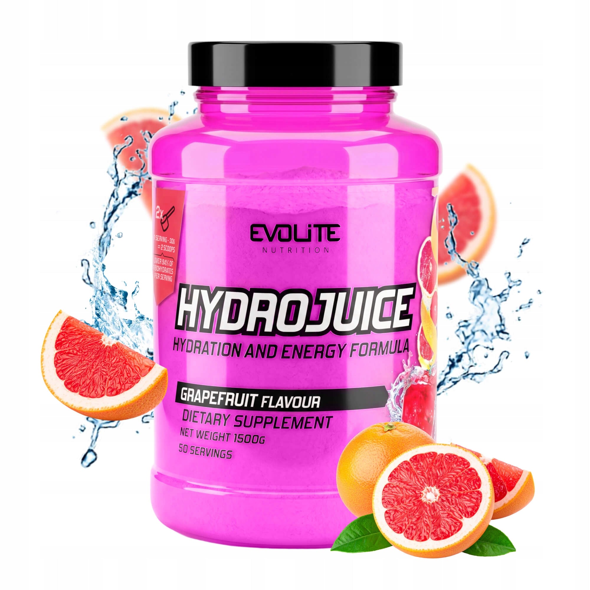 Evolite HydroJuice 1500g Isotonic Electrolytes Coconut Water Hydration