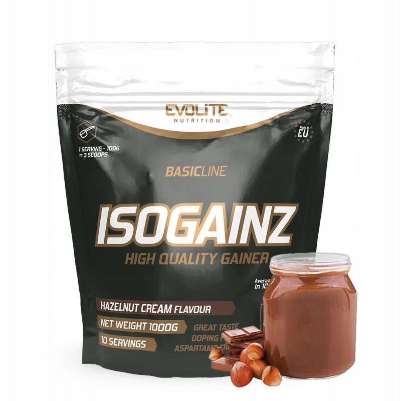 Evolite IsoGainz 1000g Brand Evolite Nutrition