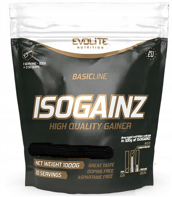 Evolite IsoGainz 1000g strawberry Brand Evolite Nutrition