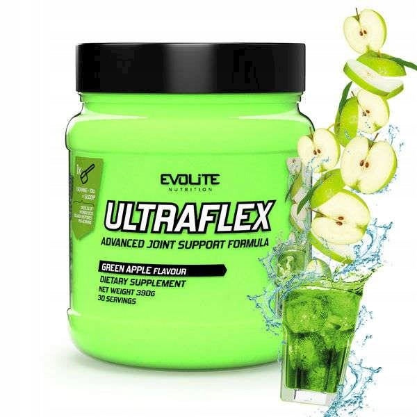 Evolite Ultra Flex Green Apple 390 g JOINTS BONES CARTILAGE MSM BOSWELLIA Medical device no