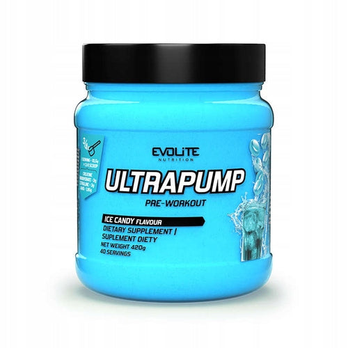 Evolite Ultra PUMP 420g Pre-workout Creatine AAKG Citrulline ice candy EAN (GTIN) 5900718697545