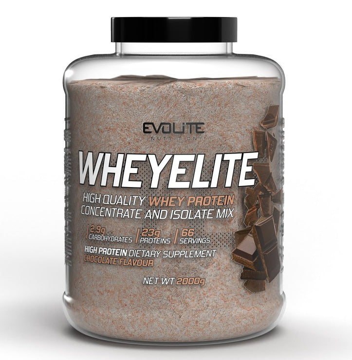 Evolite WHEYELITE 2000g Chocolate Flavour Protein WPC PROTEIN MIX WPI