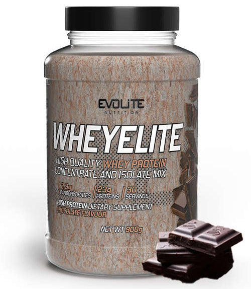 Evolite WHEYELITE 900g Double Chocolate Protein WPC PROTEIN MIX WPI