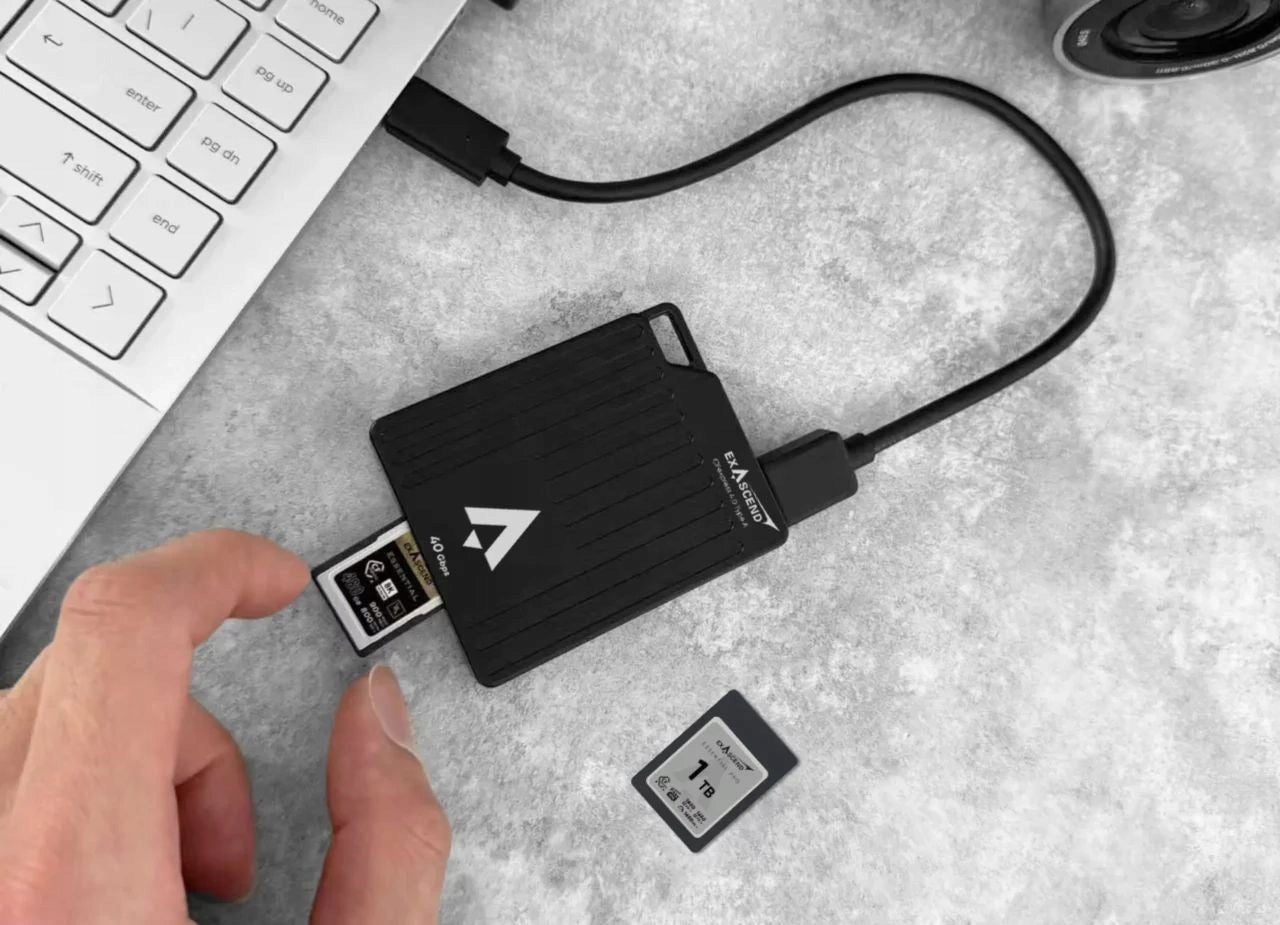 ExAscend Nitro CFexpress Type A,40Gbps, card reader Kind CompactFlash